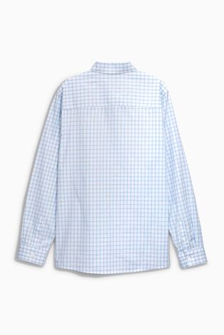 Blue Gingham Shirt (3-16yrs)